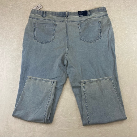 New J. Jill Jeans Women's 24 Authentic Fit Slim Ankle Horizon Wash Blue Denim - Picture 4 of 10